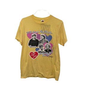 Vintage Womens  T-Shirt I Love Lucy Best Friends 2005 Fruit of the Loom xSz M I
